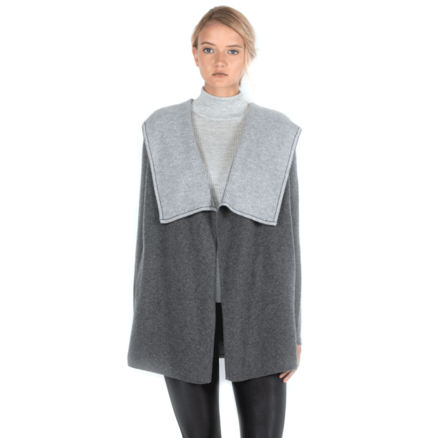 Women's Ribbed 100% Cashmere Turtleneck Sweater [CS026] - $349.00