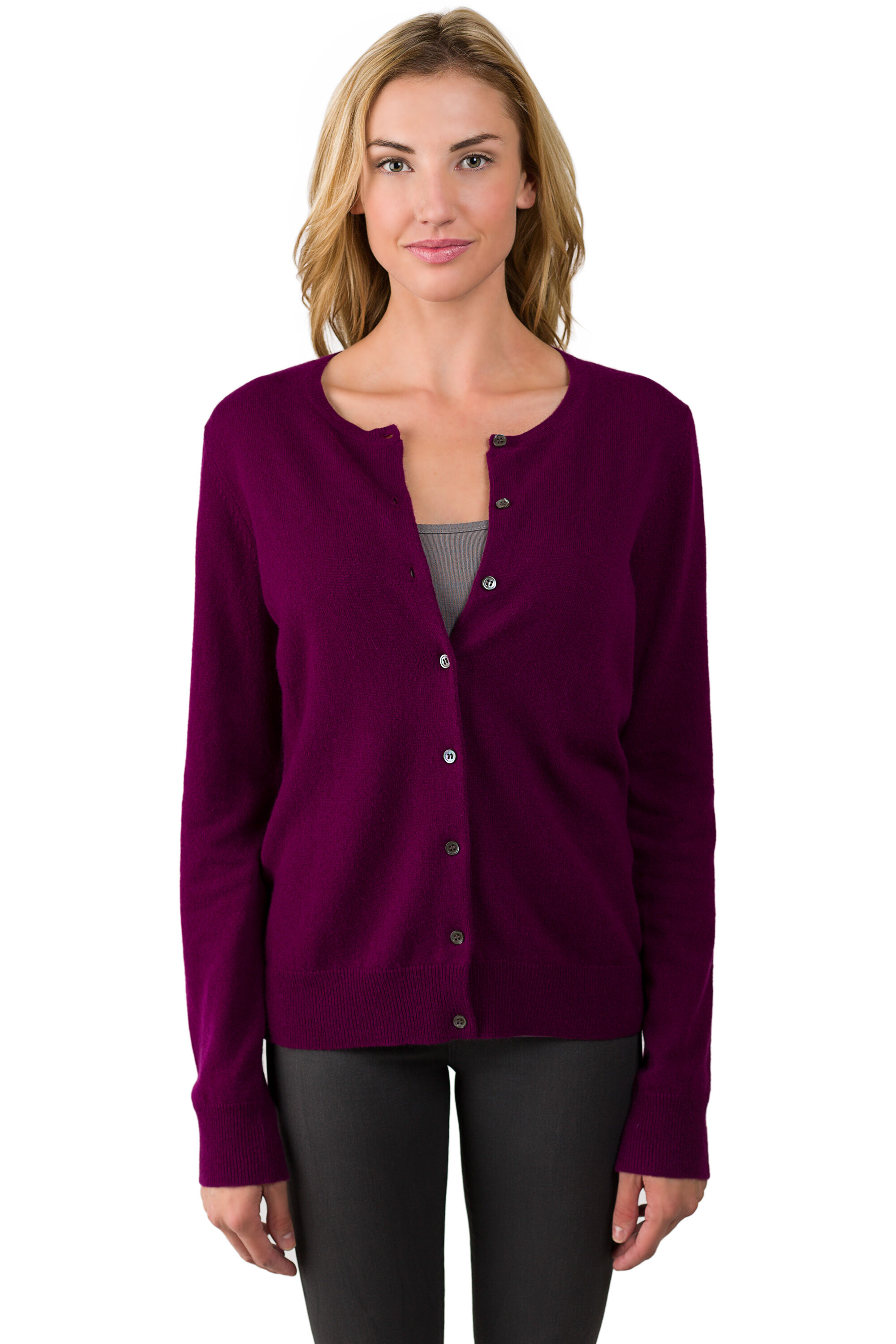 Louis Vuitton Women's Purple Beige Cashmere Silk Striped Knit Sweater  size XL