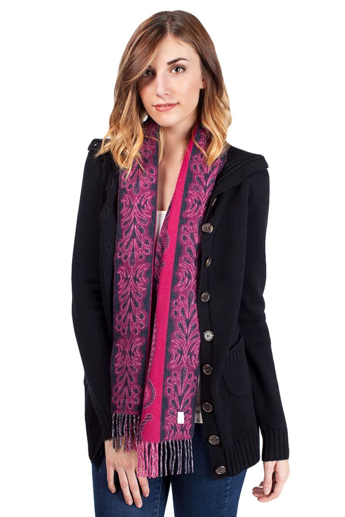 Paisley Woven Cashmere Scarf