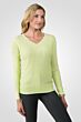 Lemonade Cashmere Cable-knit V-neck Sweater right side view