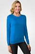OceanBlue Cashmere Crewneck Sweater Right View