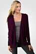 Plum Cashmere Dolman Cardigan Tunic Sweater right side view