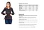 Charcoal Cashmere 4-ply Snap Cardigan Sweaters Size Chart