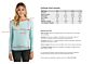 Aqua Chloe Cashmere Crewneck Sweater size chart