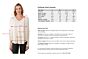 Cream Cashmere V-neck Circle High Low Sweater size chart
