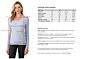 Sky Heather Cashmere Cable-knit V-neck Sweater size chart