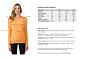 Apricot Cashmere Cable-knit Crewneck Sweater size chart