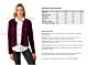 Plum Cashmere Lace-trim Crop Cardigan Sweater size chart