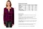 Plum Cashmere Button Front Cardigan Sweater size chart